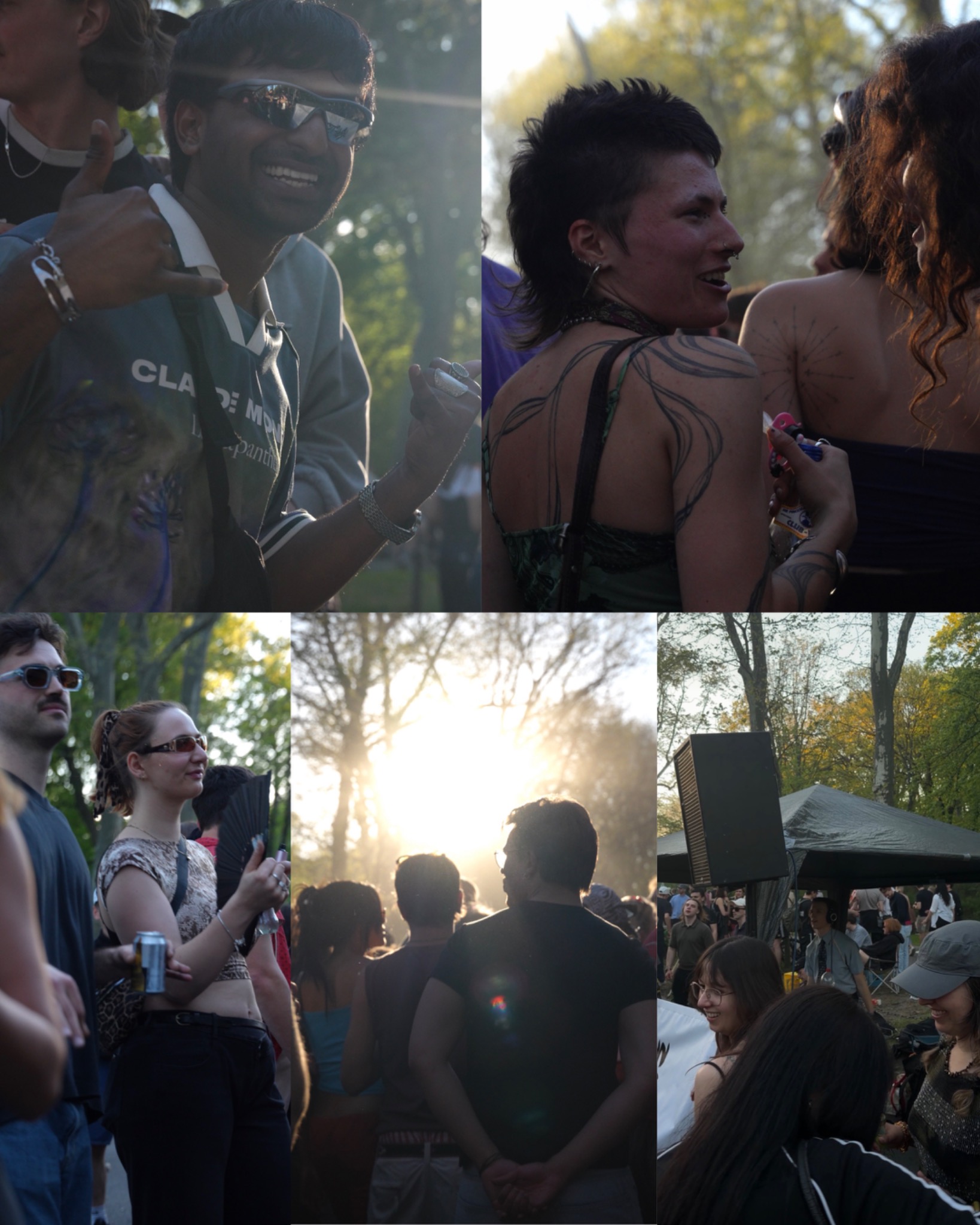 SHAMELESS Community bei einem Open-Air